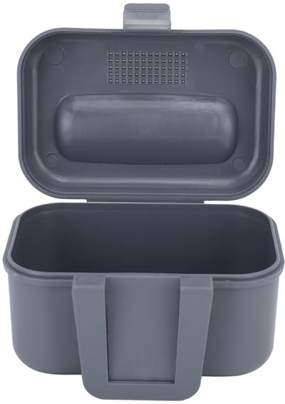 Dailygoods- Aasbox Waterdicht - Hittebestendige Aas Houder - Draagbare Aasdoos - Geperforeerd Deksel - Duurzaam Kunststof - Optimale Ventilatie - Levend Aas Doos
