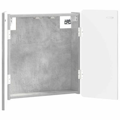 vidaXL - Dartbord - Kabinet - ZWOLLE - Betongrijs - 52,5 - x - 10,5 - x - 57,5 - cm