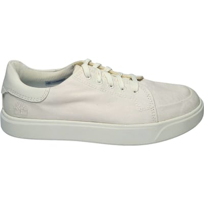 Mannenschoenen Timberland Emerson Street Low Lace Sneaker White Canvas