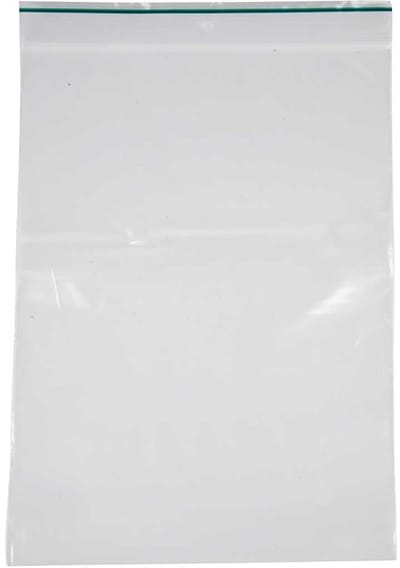 Zip Lock zakjes, afm 17x23 cm, dikte 0,05 mm, 100 stuk/ 1 doos
