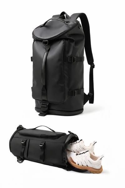 Dutchers® Sporttas - Gymbag - Reistas - Sportschooltas - Fitness tas - Weekendtas - Schoenenvak - Duffel - Dames en Heren - Unisex - Gymtas