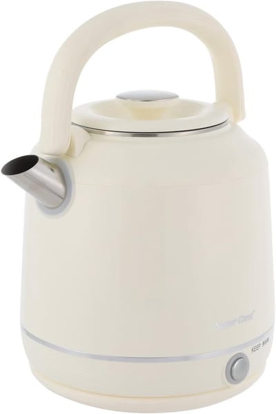 Elektrische waterkoker - Snelkoker warmhoudfunctie - Dranken bereiden - Snelle verwarming - 25 liter - Beige