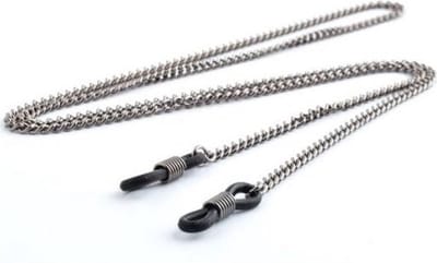 Eyezoo® Brilketting – Brillenketting – Staal – Gun Metal - Antraciet - Zonnebril - Bril