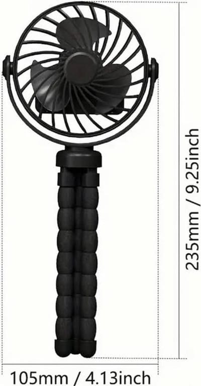 Handventilator Octopus Mini Fan Handheld Draagbare Bureauventilator Mini Opvouwbare Kinderwagenventilator octopus ventilator