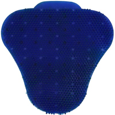 Tampon d'urinoir Anti-Éclaboussures Triangle Boule Parfumée Écran d'Urinoir Désodorisant Tapis pour Toilettes d'Hommes bleu