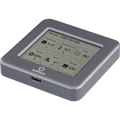 Renkforce RF-M2E-300 M.2 SSD-behuizing USB-C 10 GBit/s M.2 SATA, M.2 PCIe NVMe 2242 RF-6857526