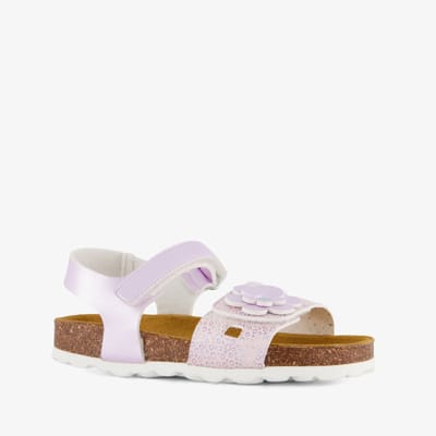 Hush Puppies meisjes bio sandalen lila - Maat 28