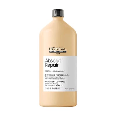 L’Oréal Professionnel Absolut Repair Shampoo – Herstelt beschadigd haar – Serie Expert – 1500 ml
