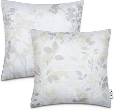 Set van 2 Kussenhoezen 45x45 cm - Multicolor Decoratieve Kussenhoes voor Binnen en Buiten