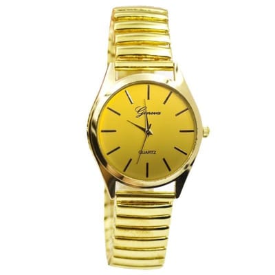 Fako - Horloge - Rekband - Geneva - 31mm - Goudkleurig