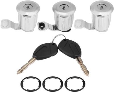 Allecto - Deurslot Set - Veiligheid - Geschikt voor Peugeot Partner en Berlingo - Auto Accessoire - Sloten voor voertuigen - Eenvoudige installatie...
