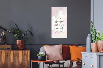 Muurstickers - Sticker Folie - Quotes - Studenten - Studeren - Motivatie - Leren - 40x80 cm - Plakfolie - Muurstickers Kinderkamer - Zelfklevend Behang - Zelfklevend behangpapier - Stickerfolie