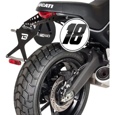 Motorfiets kentekenplaathouder Barracuda Street Ducati Scrambler (2014- 2020)