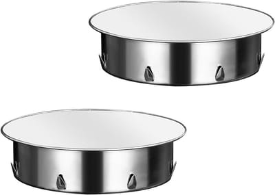 Chimney opening lid 110 mm, 2-delige roestvrijstalen schoorsteenkap, pijpafdekking, wanddoorvoer en rookpijp blindkap voor standaard kachelpijpen Ø 110 mm, weerbestendig en duurzaam