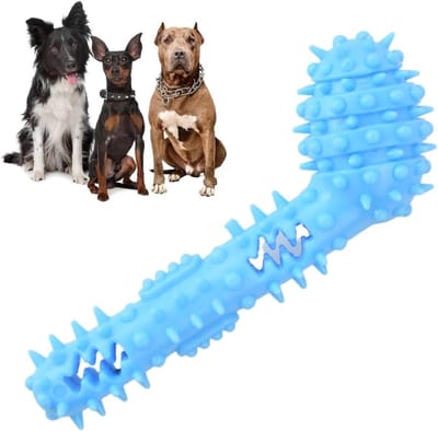 Hondentandenborstel van rubber, tandsticks voor honden voor gebitsverzorging en reiniging, 13.5 cm lange tandensticks voor optimale mondhygiëne en tandsteenpreventie