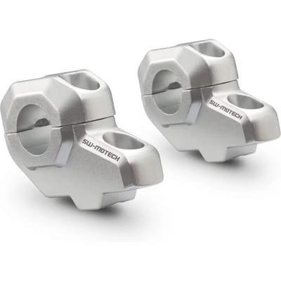 Stuurverhoger met offset SW-Motech 21 mm