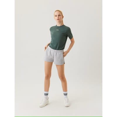 Björn Borg Korte Sportbroek - Grijs - Maat 36 - Vrouwen