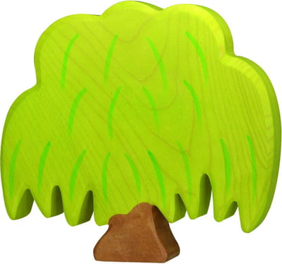 HOLZTIGER Bos - Wilg - 21X3X19Cm - Houten Figuur - Handgemaakt