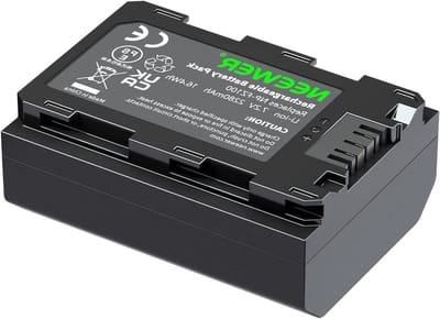 Vervangende Li-ion Accu voor Sony Camera's zoals FX3, A1, A7R IV, A7 III, A6600 - 2280 mAh Oplaadbare Batterij