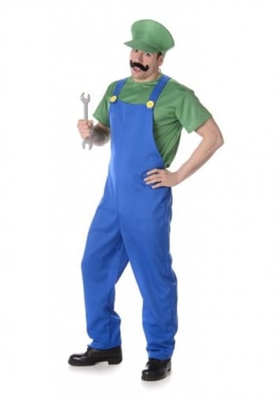 Verkleedkleding - Mario (Groen)
