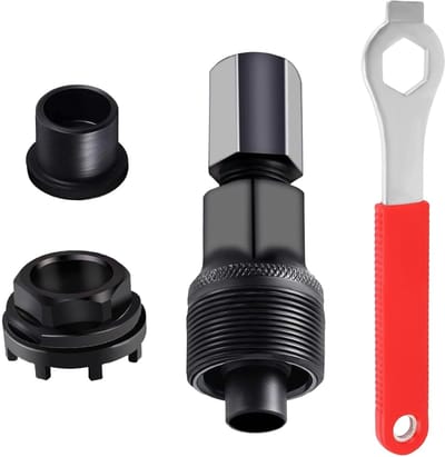 Dailygoods- Cranktrekker met Moersleutel - Trapgereedschap - 1 Stuks - Duurzaam - Lichtgewicht - Handig in Gebruik