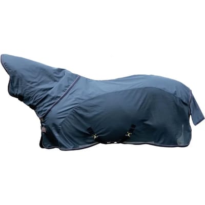 Kentucky Horsewear - Combo Vliegendeken - Waterproof - Classic - Donkerblauw - 130/183