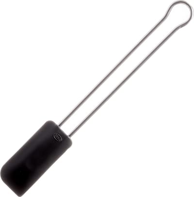 Rösle Spatula/dough scraper narrow 20 cm Steel/Black