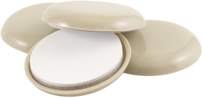 Meubelglijders - Vloerbeschermers - Meubels Verplaatsen - Zelfklevend - 4 stuks - Beige