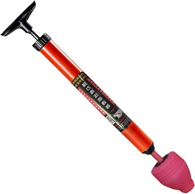 Hogedruk Afvoerreiniger - Toilet Ontstopper - Verstopping Verwijderen - Persluchtoplossing - 65 cm - null