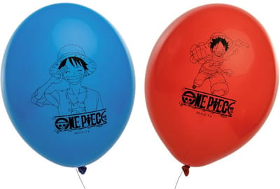 CHAKS One Piece Latex ballonnen - 6 stuks voor verjaardagsfeestje
