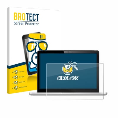 BROTECT - Screenprotector voor Laptops met 15 inch Schermen [305 mm x 228 mm, 4:3] - Folie Beschermfolie Beschermglas transparant