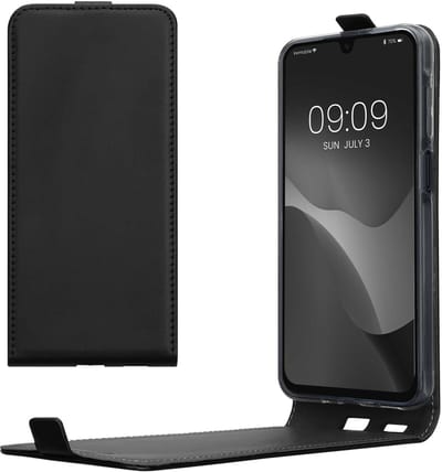 kwmobile hoesje geschikt voor Samsung Galaxy A16 5G - Flip cover met magnetische sluiting in zwart