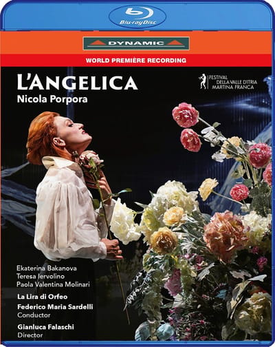 Teresa Iervolino, Paola Valentina Molinari, Ekaterina Kakanova, Federico Maria Sardelli - Porpora: L'Angelica (Blu-ray)