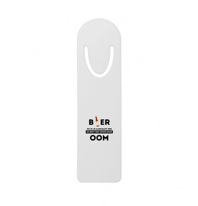 Hacebo® - bier, nu ik je aandacht heb je bent een geweldige oom metalen boekenlegger - de beste oom - verjaardagscadeau - verjaardag - cadeau - cadeautje voor oom - oom artikelen - kado Bladwijzer boekenleggers - 12.7 cm x 3.2cm