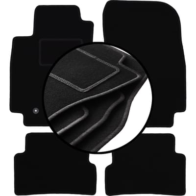 Complete set veloursmatten voor: Renault Captur SUV (2013-2019)