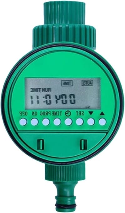 Irrigatie Timer - Water Timer - Automatisch Besproeien - Elektronisch Display - 155 x 90 x 95 mm - Groen