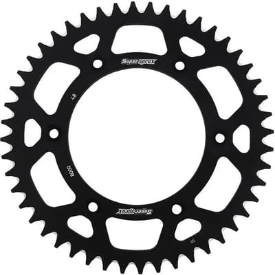 Moto aluminium kroon Supersprox RAL-8000:48