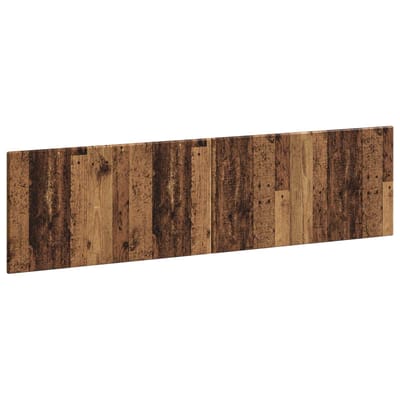 vidaXL - Wandgemonteerd - Hoofdbord - BREDA - Oud - hout - Bewerkt - hout