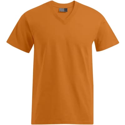 Promodoro Premium V-Neck-T E3025 - orange - S