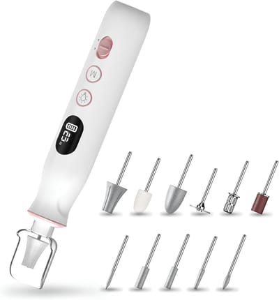 KAD® Nagelfrees - Nail Drill - Nagelboor - Wit - 19cm x 12cm x 6cm