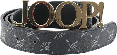 JOOP! Riem 3,0 CM Women's Logo Belt W70 Navy Donkerblauw