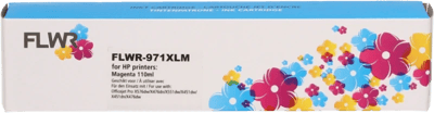 FLWR - Inktcartridge / 971XL / Magenta - Geschikt voor HP