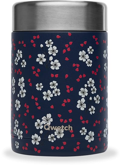 Qwetch Lunchbox Geïsoleerd - Hanami Blauw