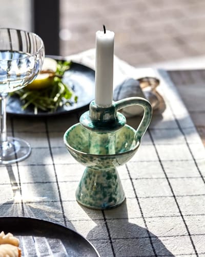 House Doctor Kandelaar Diva groen 14cm