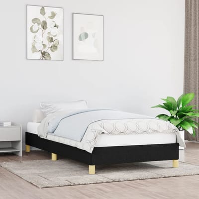 vidaXL - Bedframe - zonder - matras - 80x200 - cm - stof - zwart