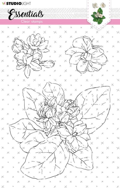 Clear stamp A5 - arabian jasmine nr. 58