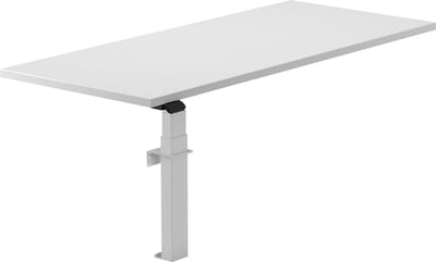 Worktrainer - Linak Wall Solo - Elektrische Muurtafel - Wit Frame/Zonder Blad