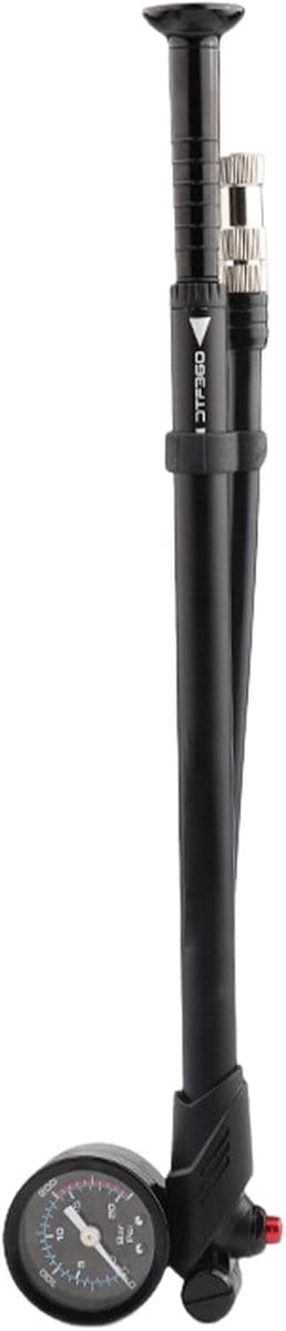 Fietspomp - Bandenpomp - Fietsbanden Oppompen - Met Manometer - 300 PSI - Zwart