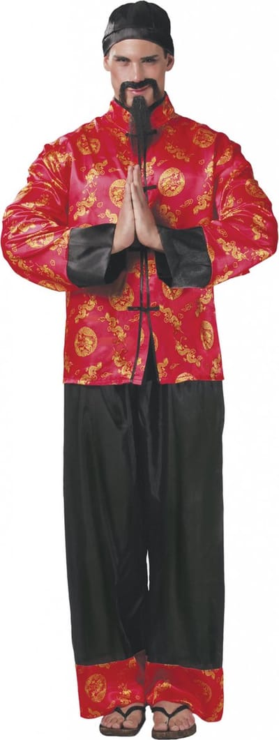 Fiestas Guirca - Kostuum Chinese man (52-54) - Carnavalskleding - Carnaval - carnavalskleding 2027 - Carnaval kostuum