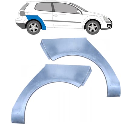Reparatiepaneel achterspatbord voor Volkswagen Golf 5 2003-2009 / Links + Rechts
